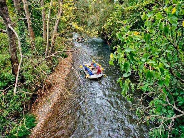 rafting λαδωνας